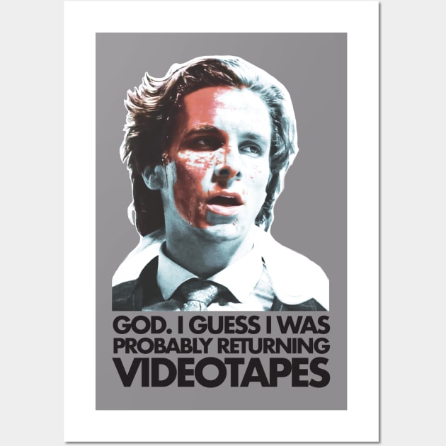 Patrick Bateman Wall Art by SBSTN